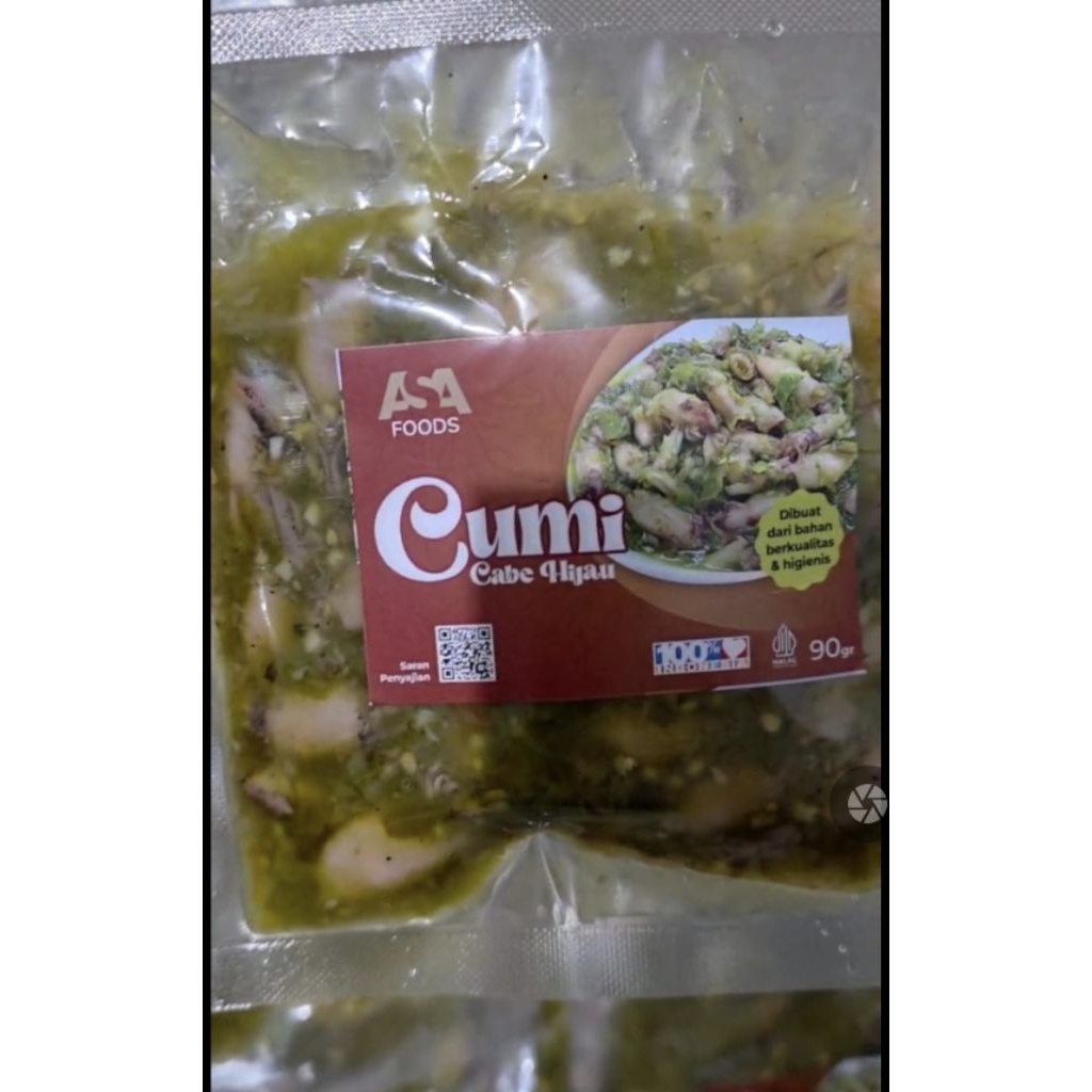 

cumi cabe hijau enak
