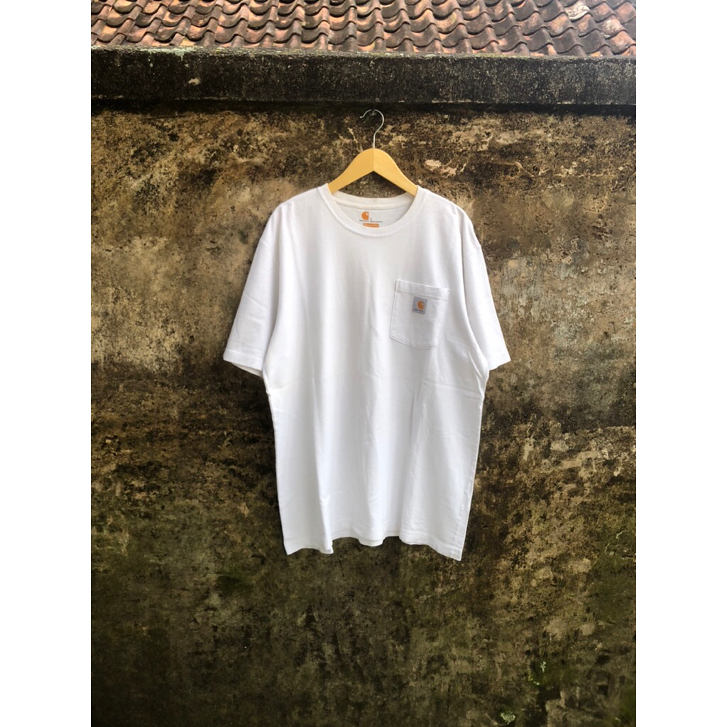 Carhartt White Pocket T-Shirt