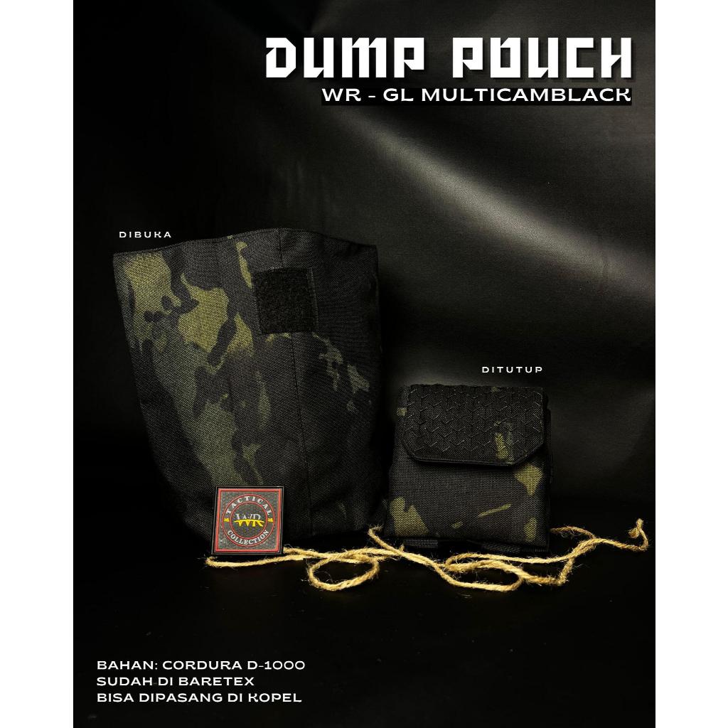 Dump Pouch / Pouch Multifungsi / Multifunctional Tactical Bag / Pouch Storage Bag Kantong Sampah Kop
