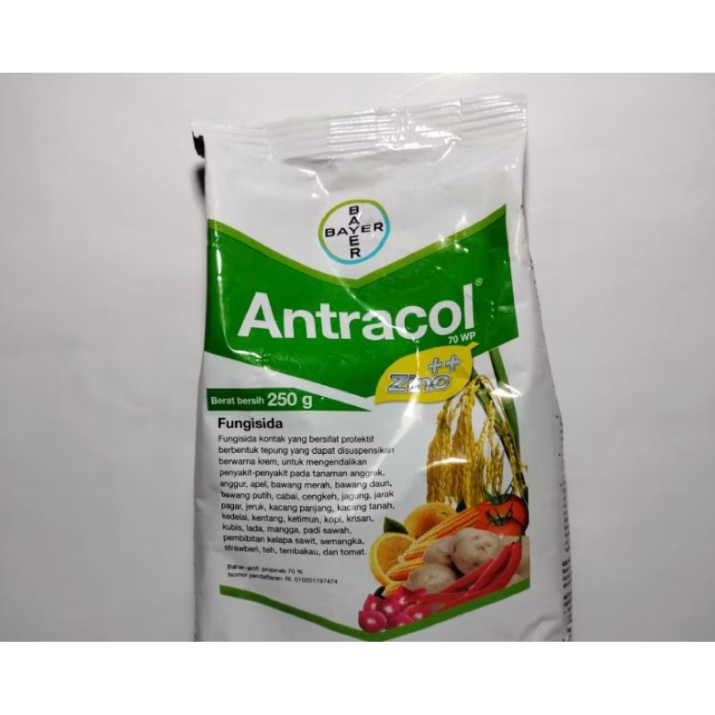 antarcol fungisida bahan aktif propineb70% 250gram