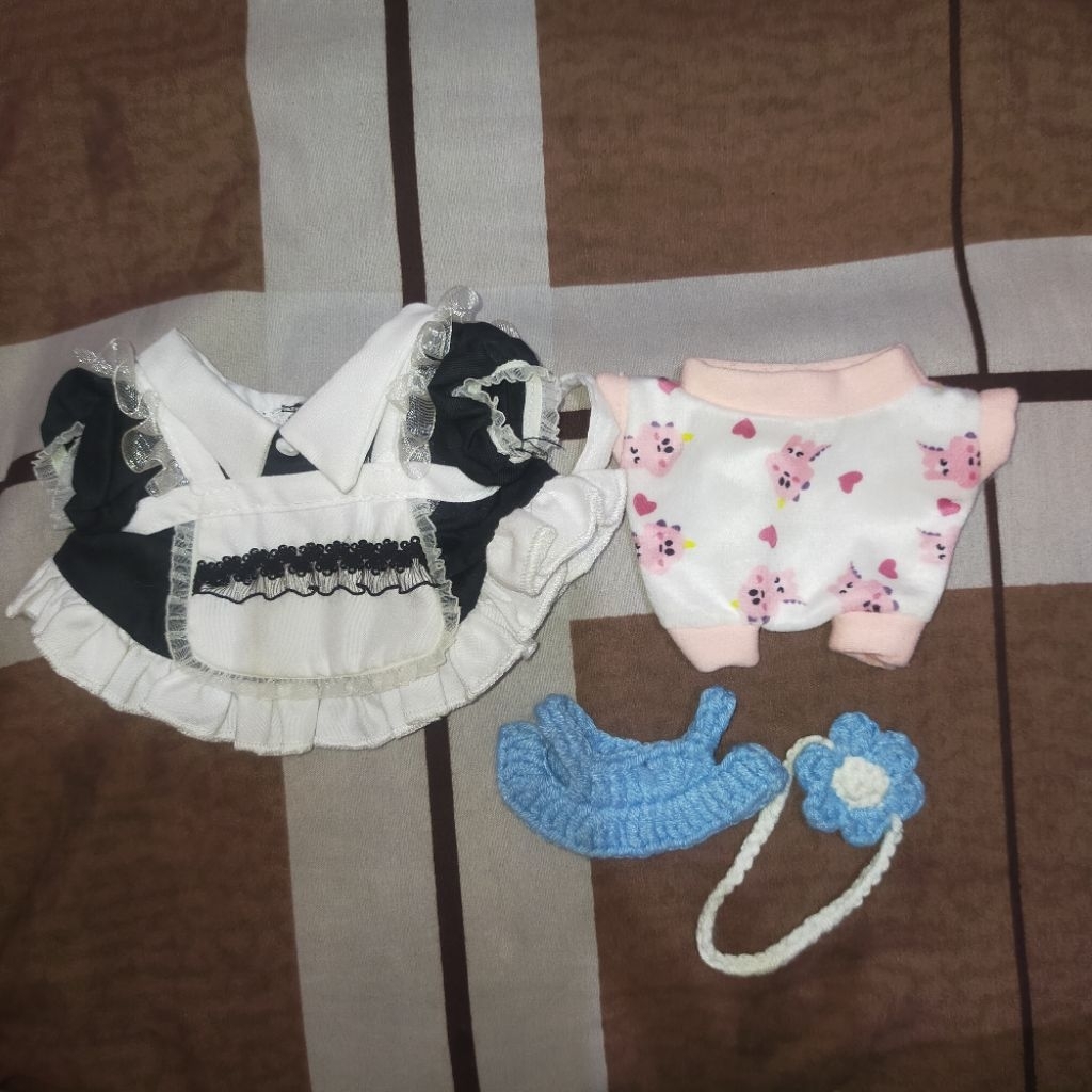 BAJU BONEKA 10CM & 20CM