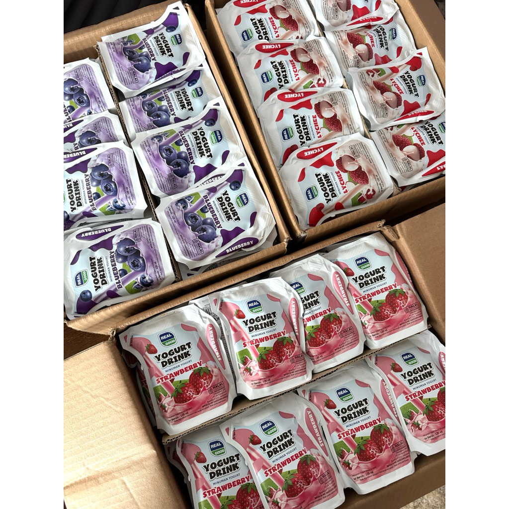 

REAL GOOD YOGURT 125ML,1 DUS ISI 40 PCS