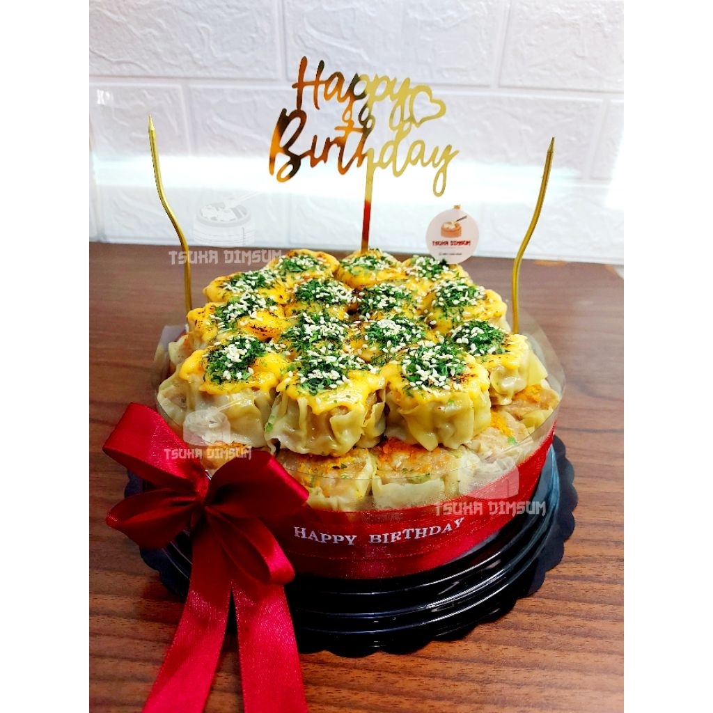 

Kue Ulang Tahun/Dimsum Cake/Kue Dimsum/BISA INSTAN/SAMEDAY
