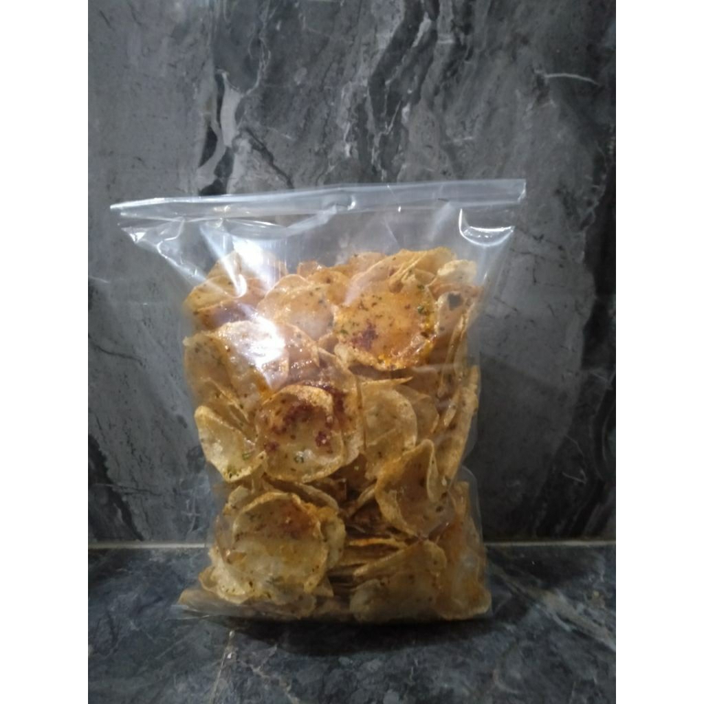 

SEBRING ELOD KACA / KRIPCA PEDAS GURIH DAUN JERUK 500G