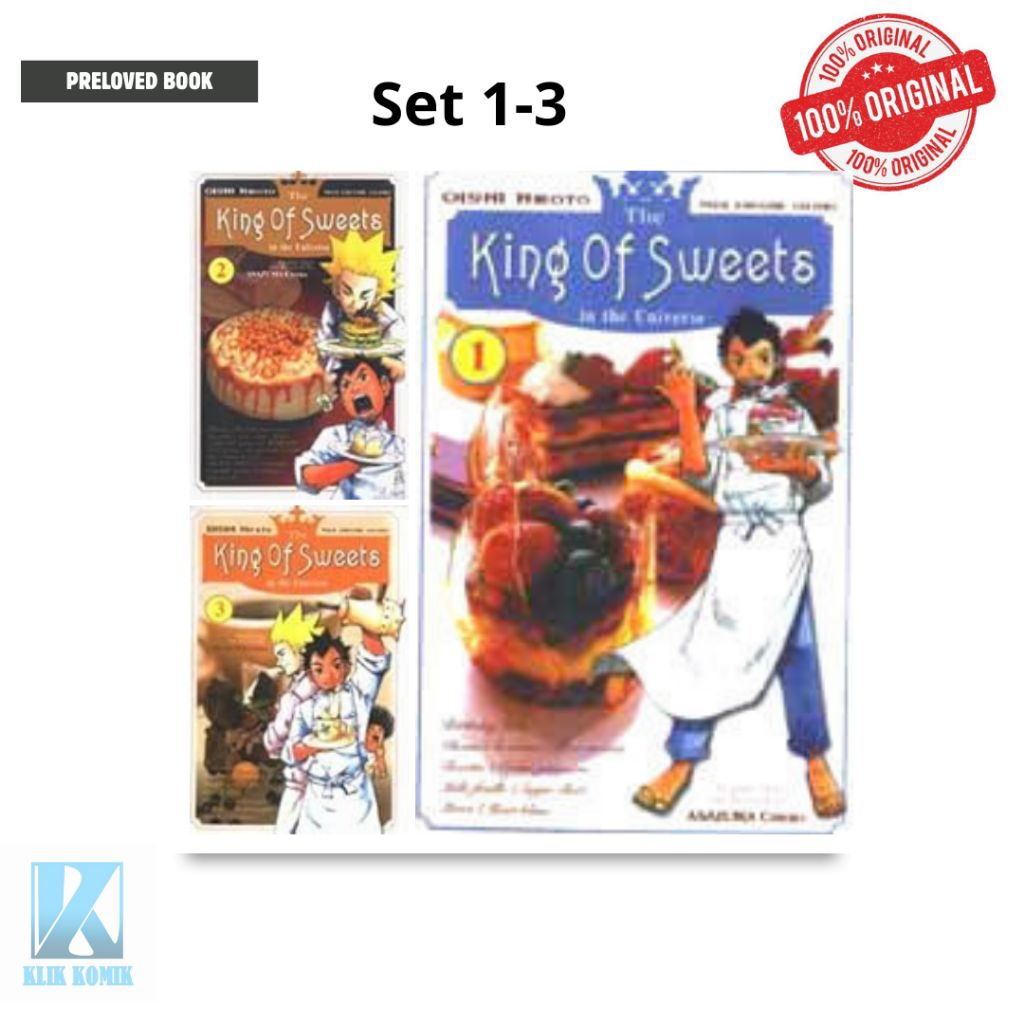 King Of Sweets Oishi Hiroto 1-3 Set Terbitan 3L