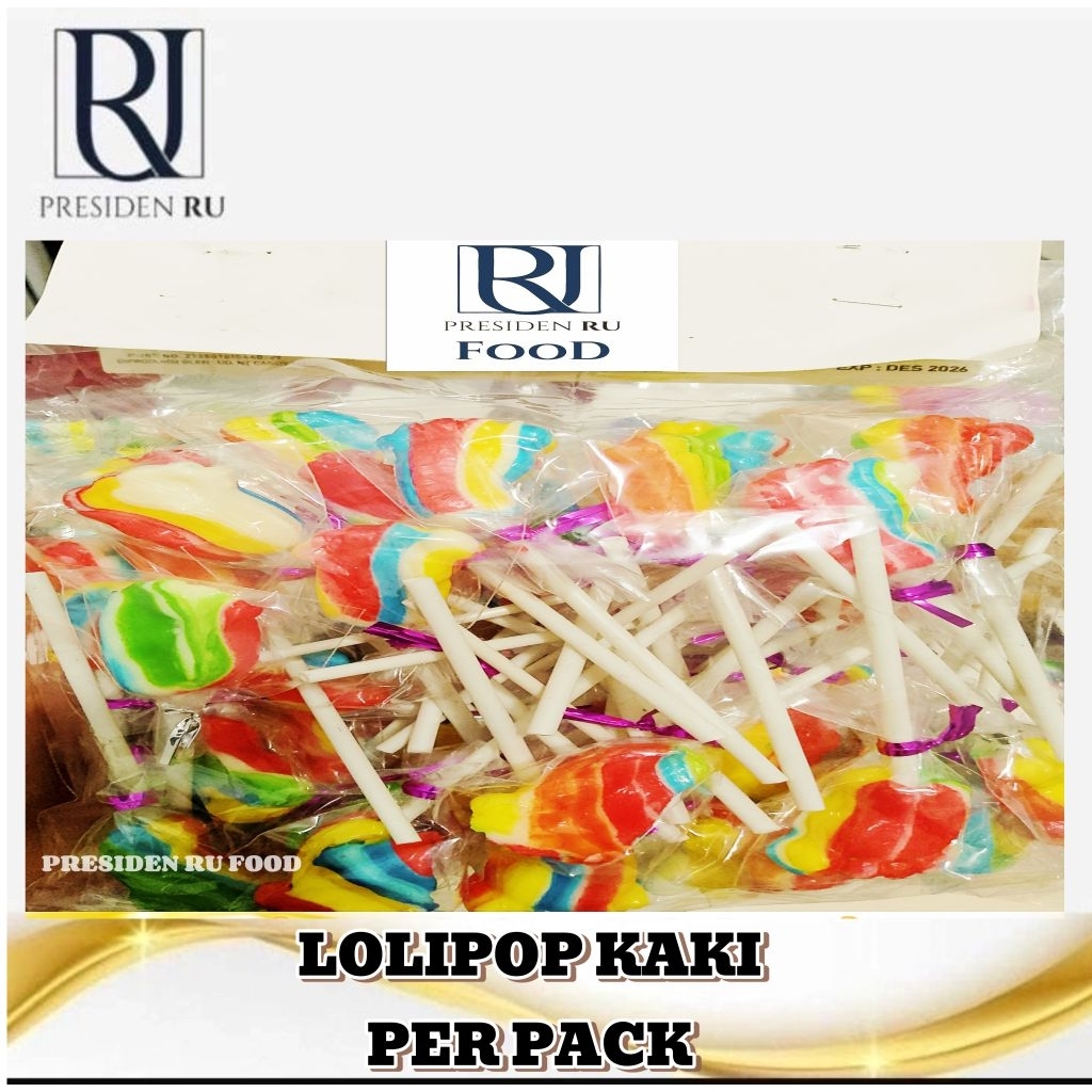 

Lolipop Kaki Warna Warni