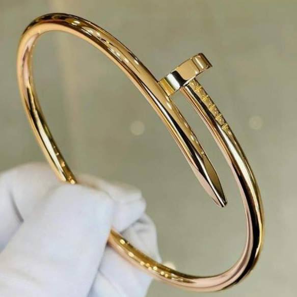 Gelang Emas Model Paku Kadar750 17K