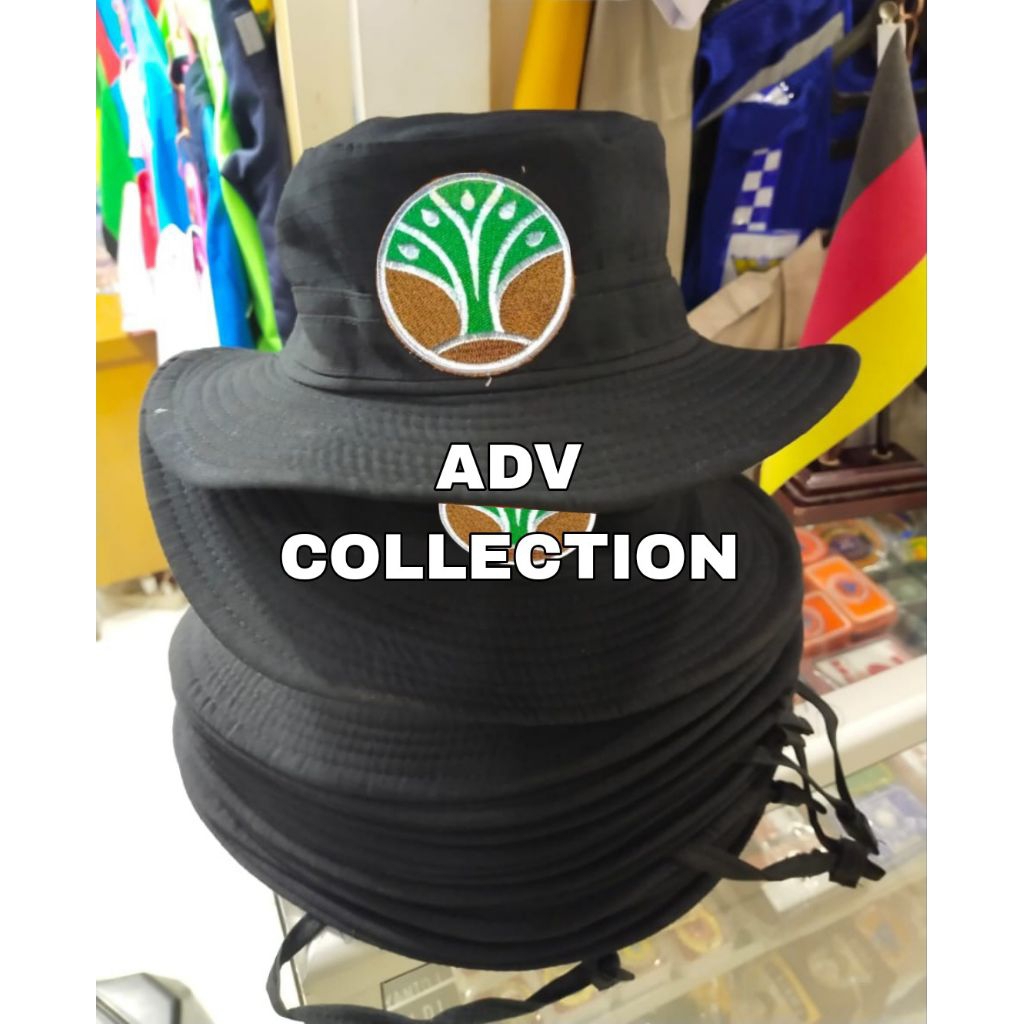 Topi KEHUTANAN RI Topi Rimba KEHUTANAN RI Hitam
