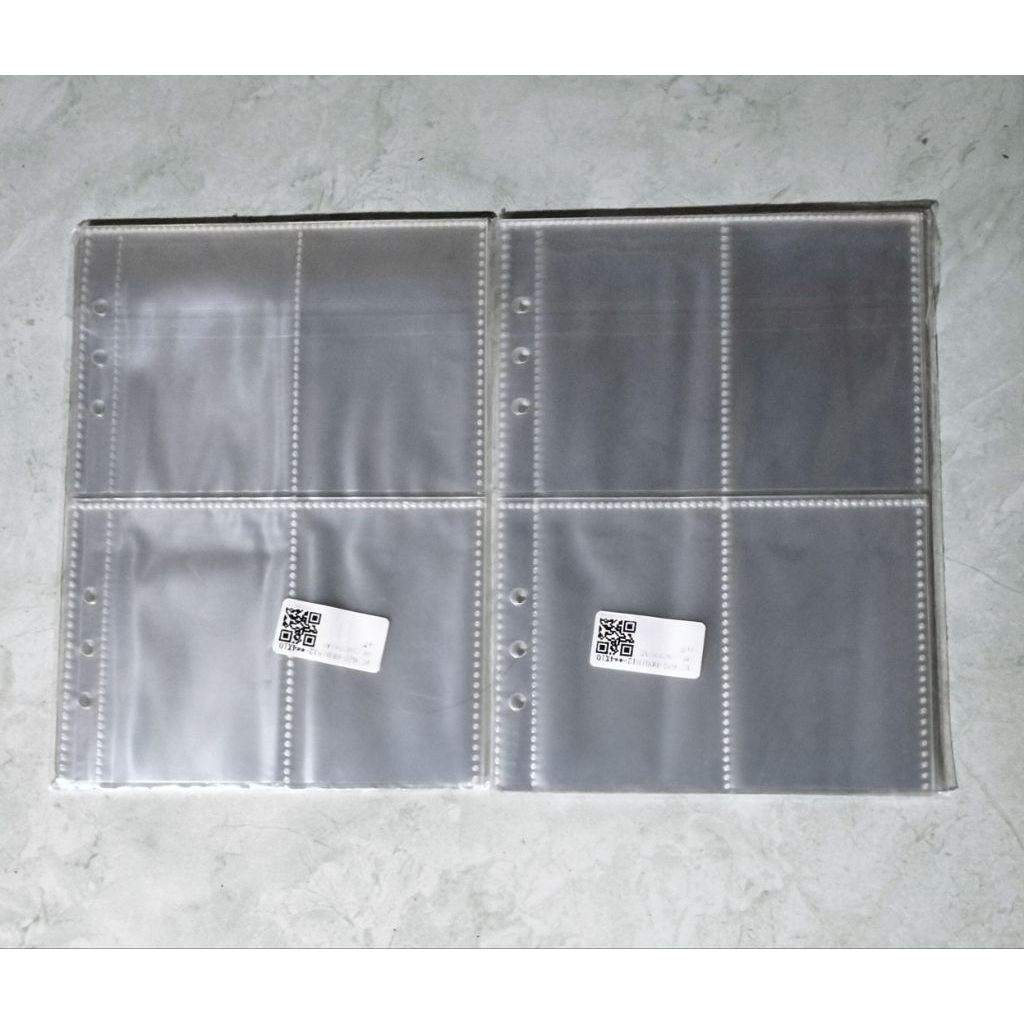 

[READY STOCK] SLEEVE PHOTOCARD BINDER A5 6RING 4P 2SIDE 10LEMBAR