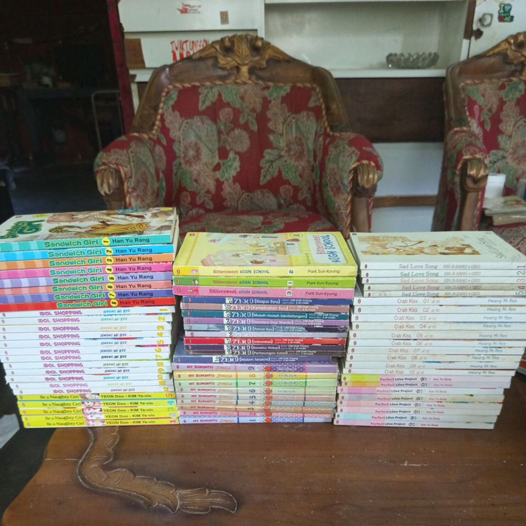 Buku Komik Set Serial Manhwa Korea Tamat Per Judul Bahasa Indonesia