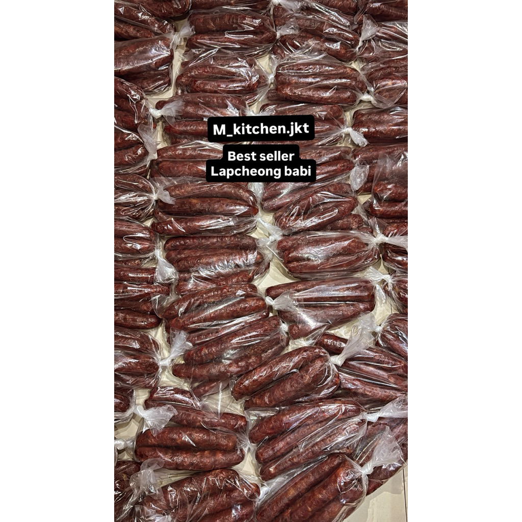 

Pork sausage/ Lapcheong /Sosis babi/lapchiong manis/ Lapchiong medan premium/ Lapchiong babi premium/Lapchiong babi non halal/sosis babi premium/sosis babi non halal/sosis babi medan/Lapchiong sosis babi manis: lapchiong sosis babi/lapchiong terenak