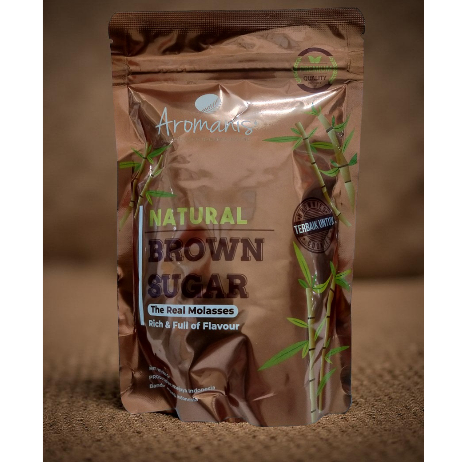 

Aromanis | Natural Brown Sugar Bubuk | 250 Gram