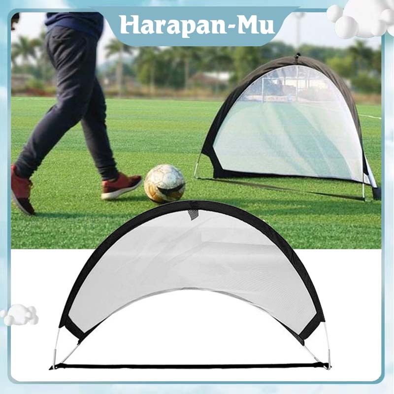 82x48cm Latihan Bola Sepak Foldable Kecil Anak / Mainan Gawang Sepak Bola / Latihan Bola Sepak