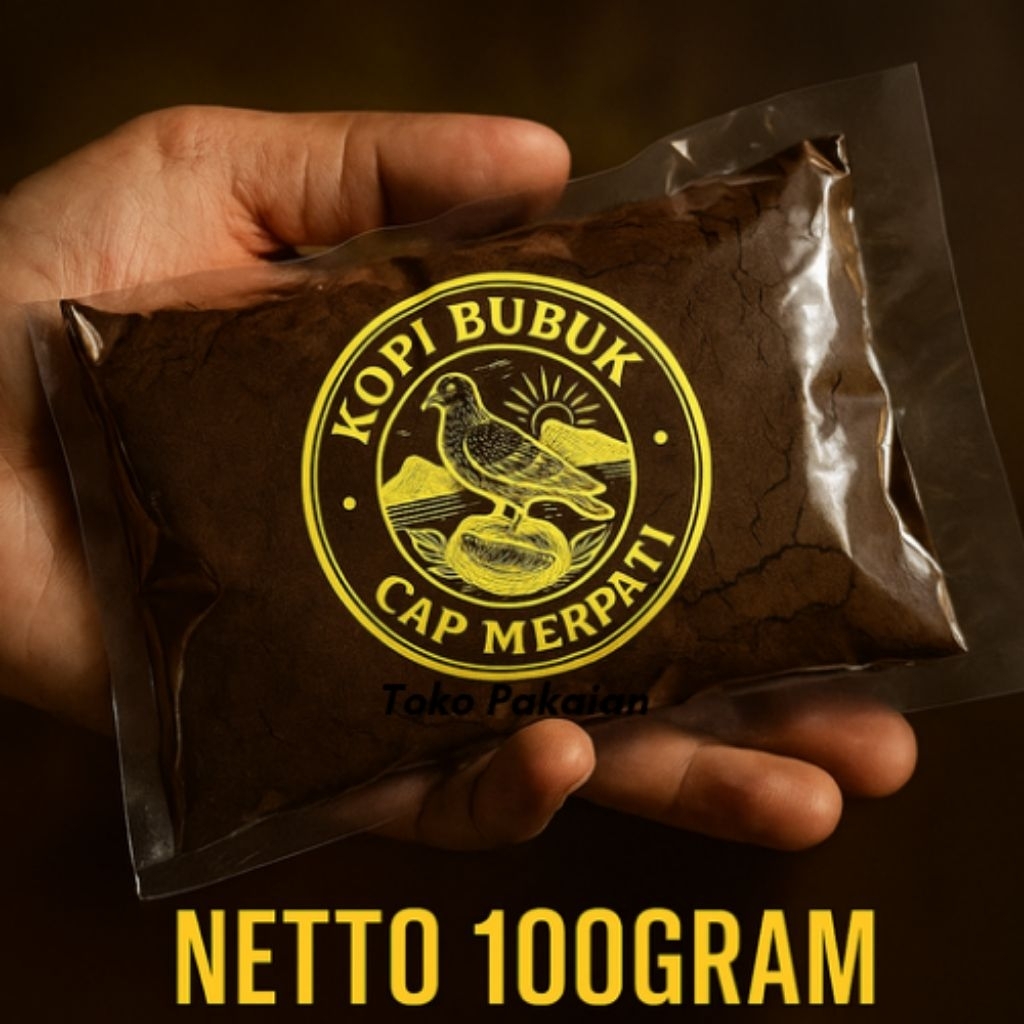 

kopi semendo asli 100gram / kopi bubuk cap merpati