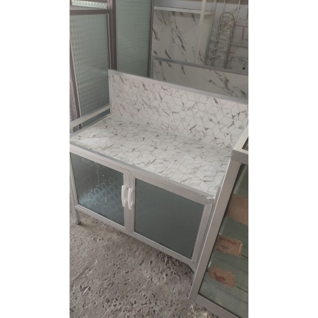 Atang meja kompor 2 pintu