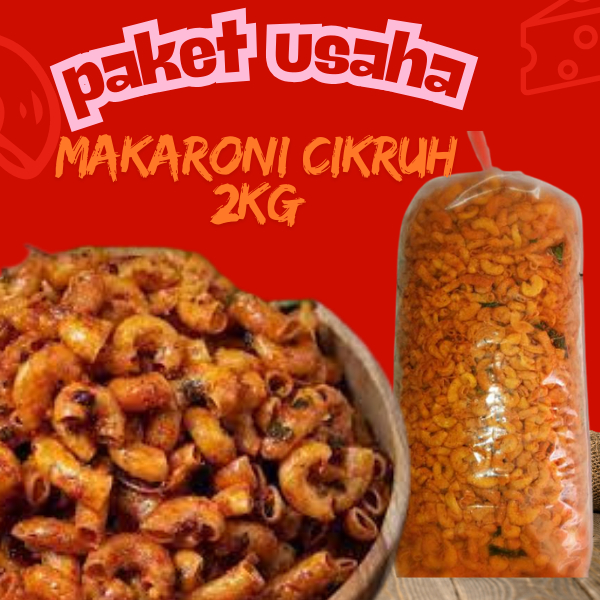 

MAKARONI CIKRUH KEMASAN 1 BALL PAKET USAHA MURAH EKONOMIS