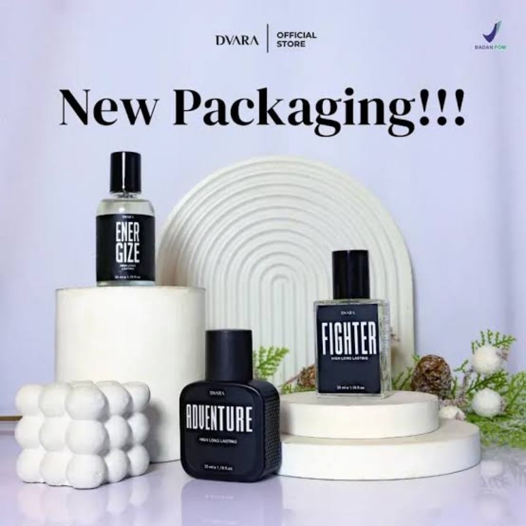 (BPOM) Anggun Parfum Dvara sporty series isi 3 botol  35ML