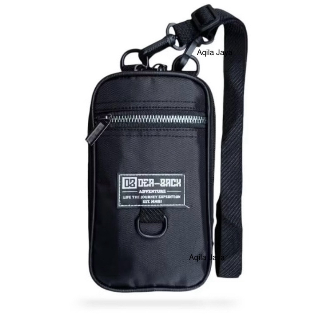Tas Hp Pria Multifungsi Tas Leher Tas Tas Salempang Mini