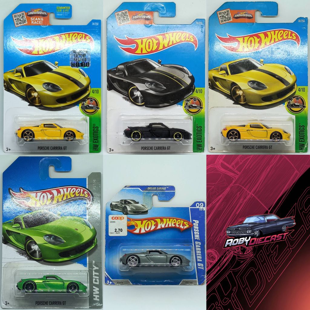 Hot Wheels Porsche Carrera GT