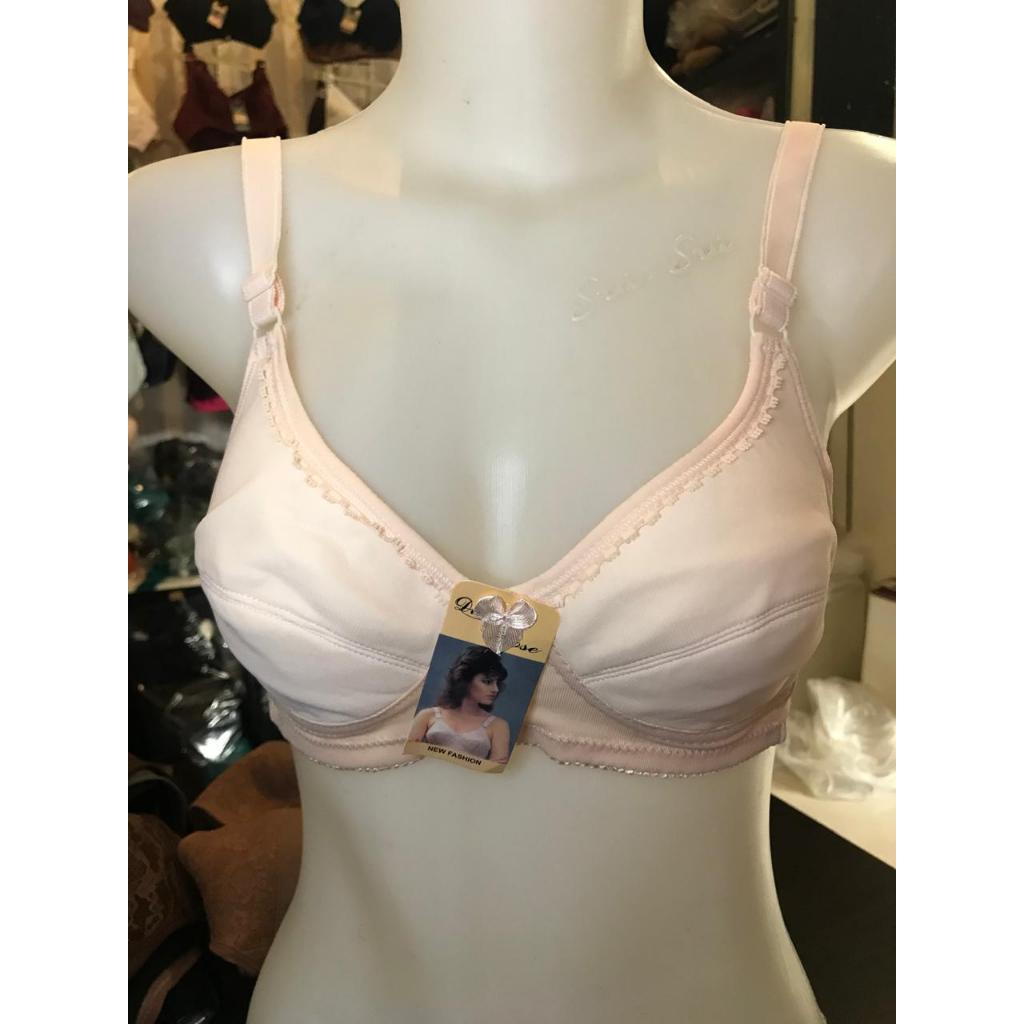 Diana Rose - Bra Polos Tanpa Busa BH Tanpa Kawat Nyaman untuk Aktivitas Harian