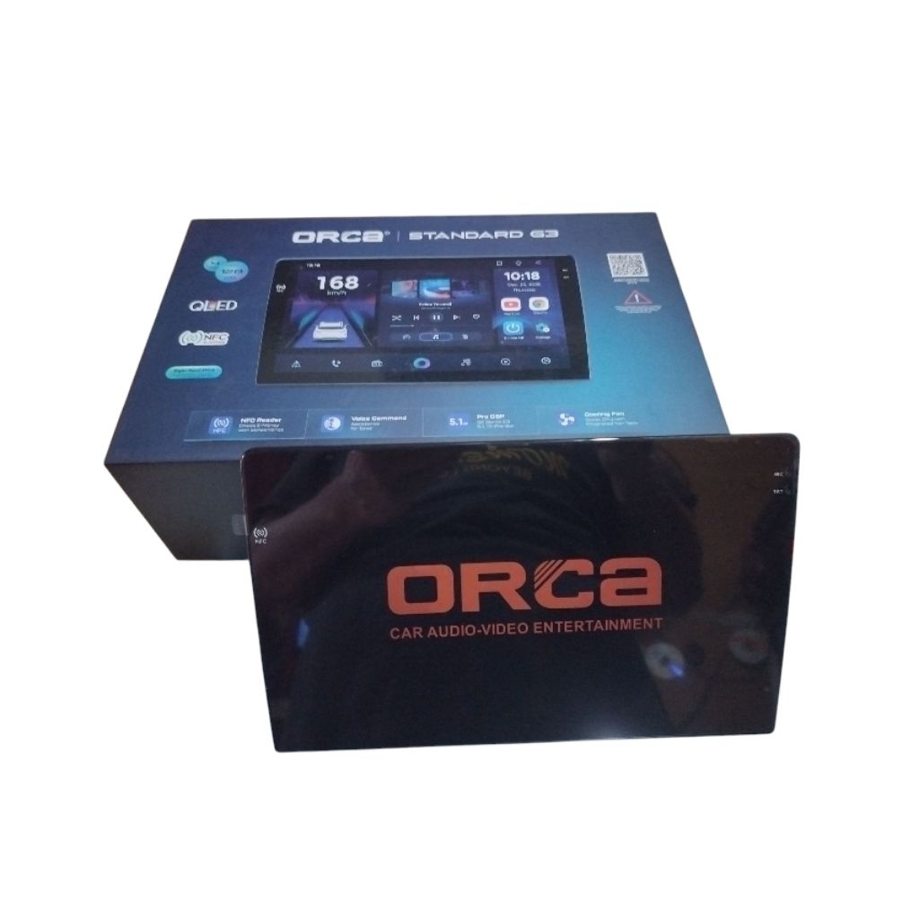 Terbaru Head Unit Android Orca Standart Series G3 9 icnh ADR-9988 DSP Voice Command Ram 4/128GB Head