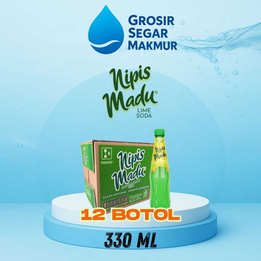 

NIPIS MADU Lime Soda 330 ml (1 dus isi 12 botol)