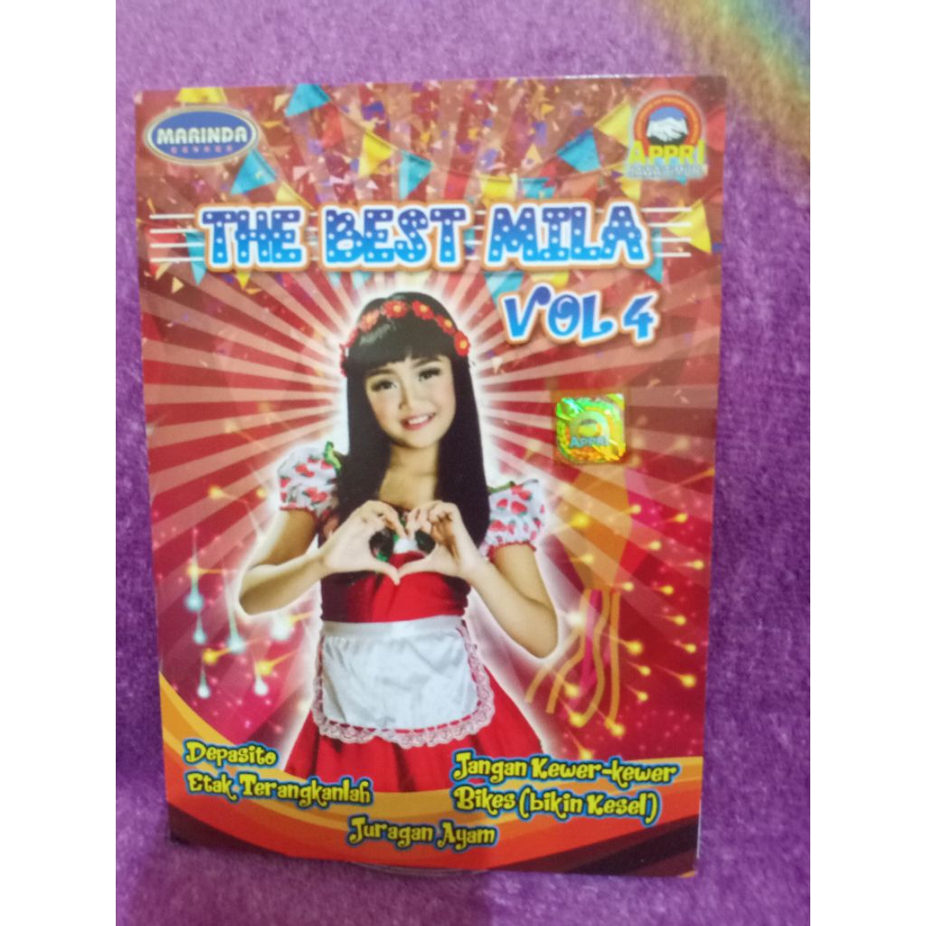 VCD LAGU ANAK THE BEST MILA VOL 4