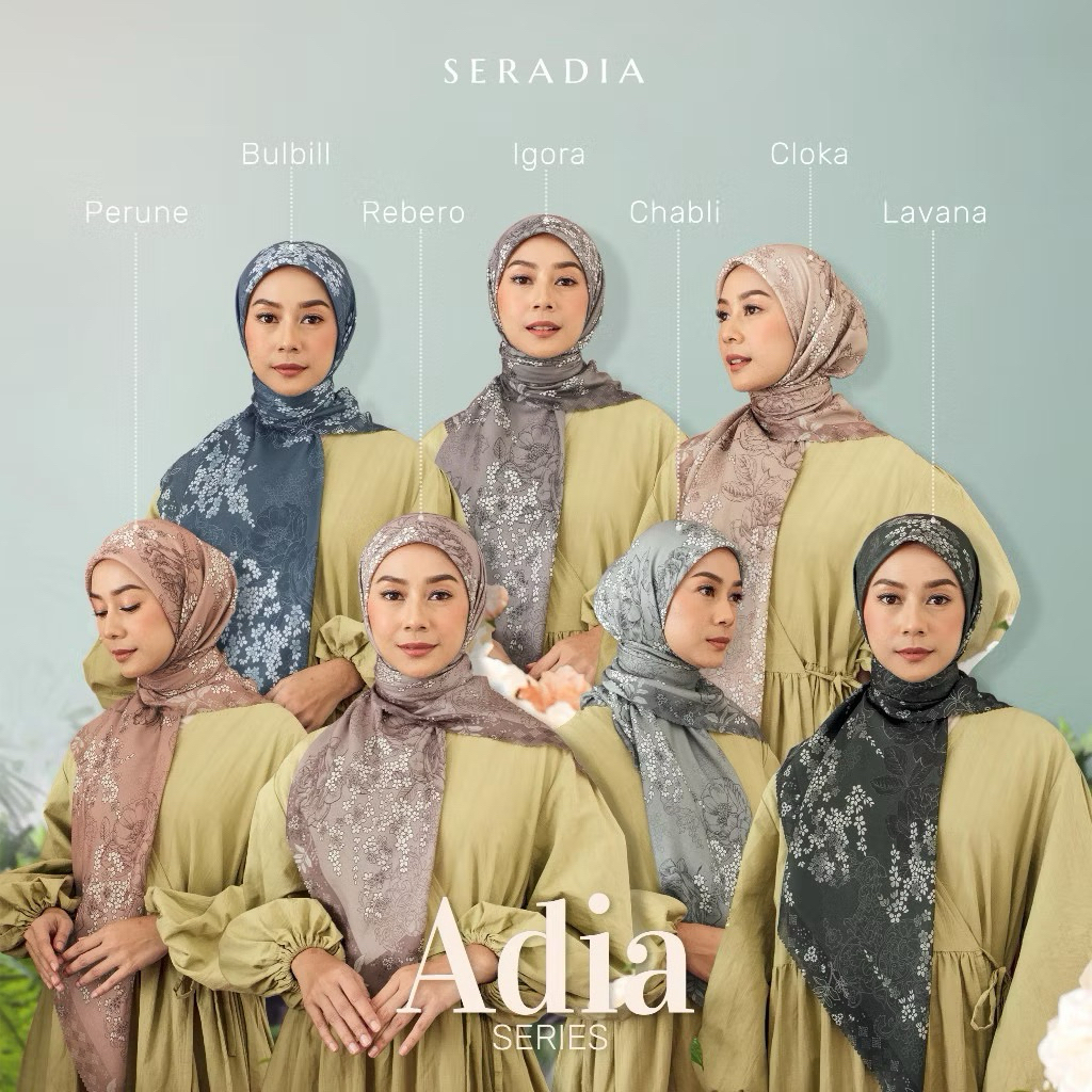 Seradia Hijab Segi Empat Adia Scarf
