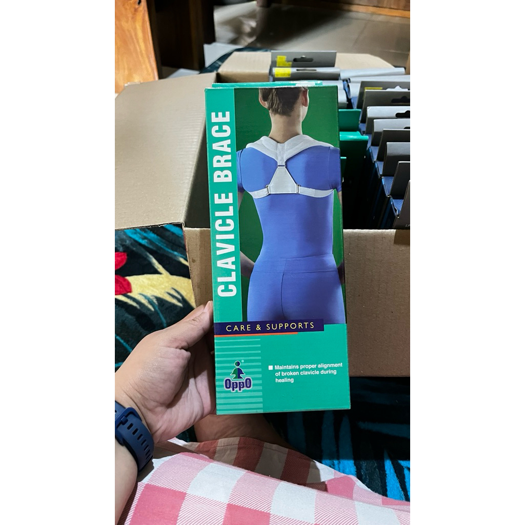 OPPO 4075 Clavical Brace / Deker Bahu Bungkuk / Penyangga Tulang Bahu / Penegak Pundak / Posture Aid