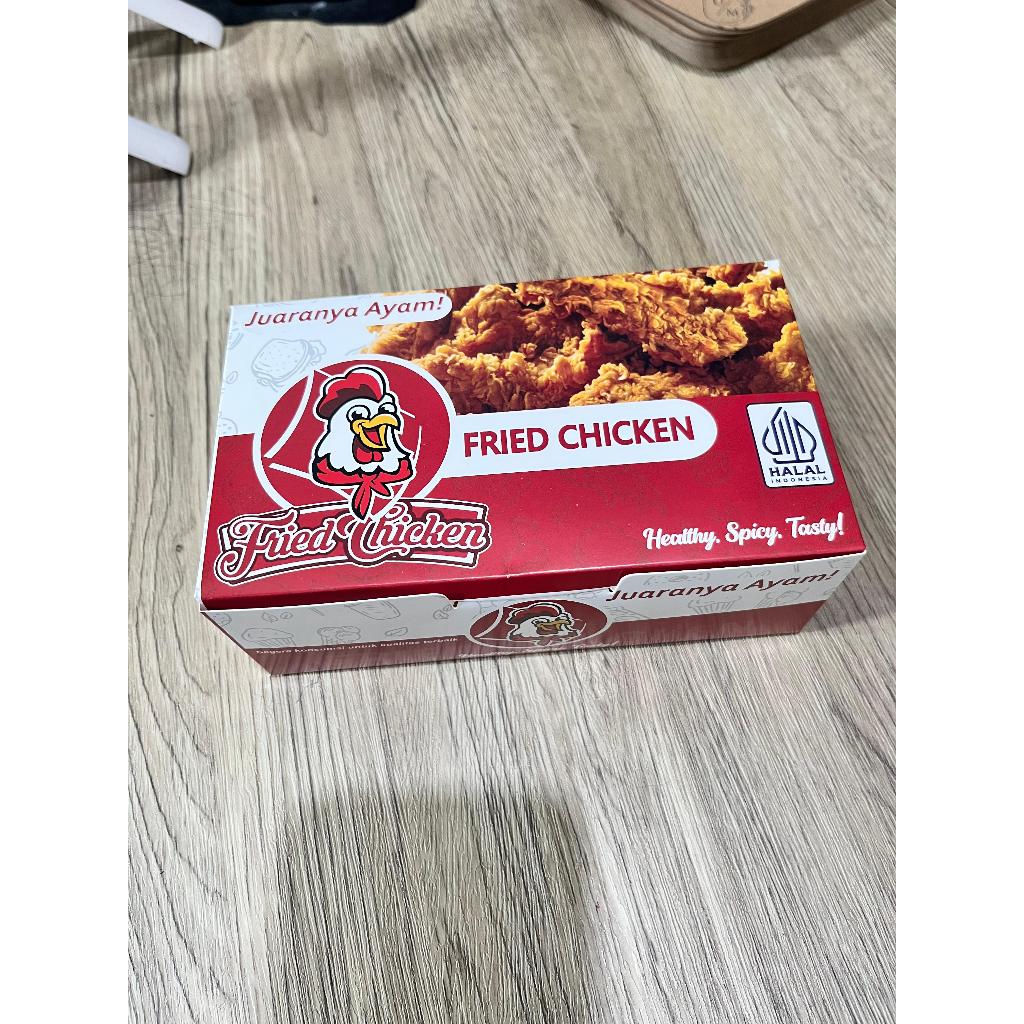 Box M KFC 1 Laminasi ecer/box ayam/box friedchicken/box ayam crispy/box ayam goreng