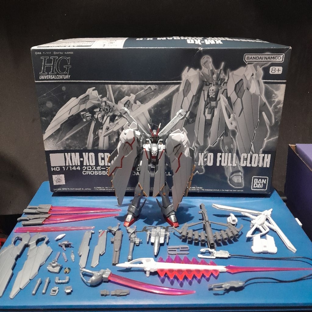PBandai HG XM-X0 Gundam Crossbone X-0 Full Cloth