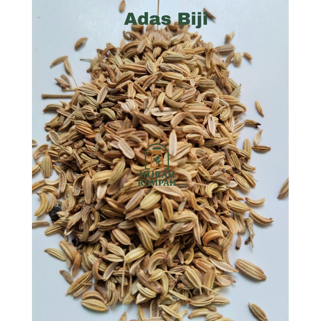 

Adas Manis/ Biji Adas Utuh/ Fennel Seeds 250gr