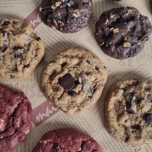 

Soft Cookies Homemade Redvelvet vanila matcha