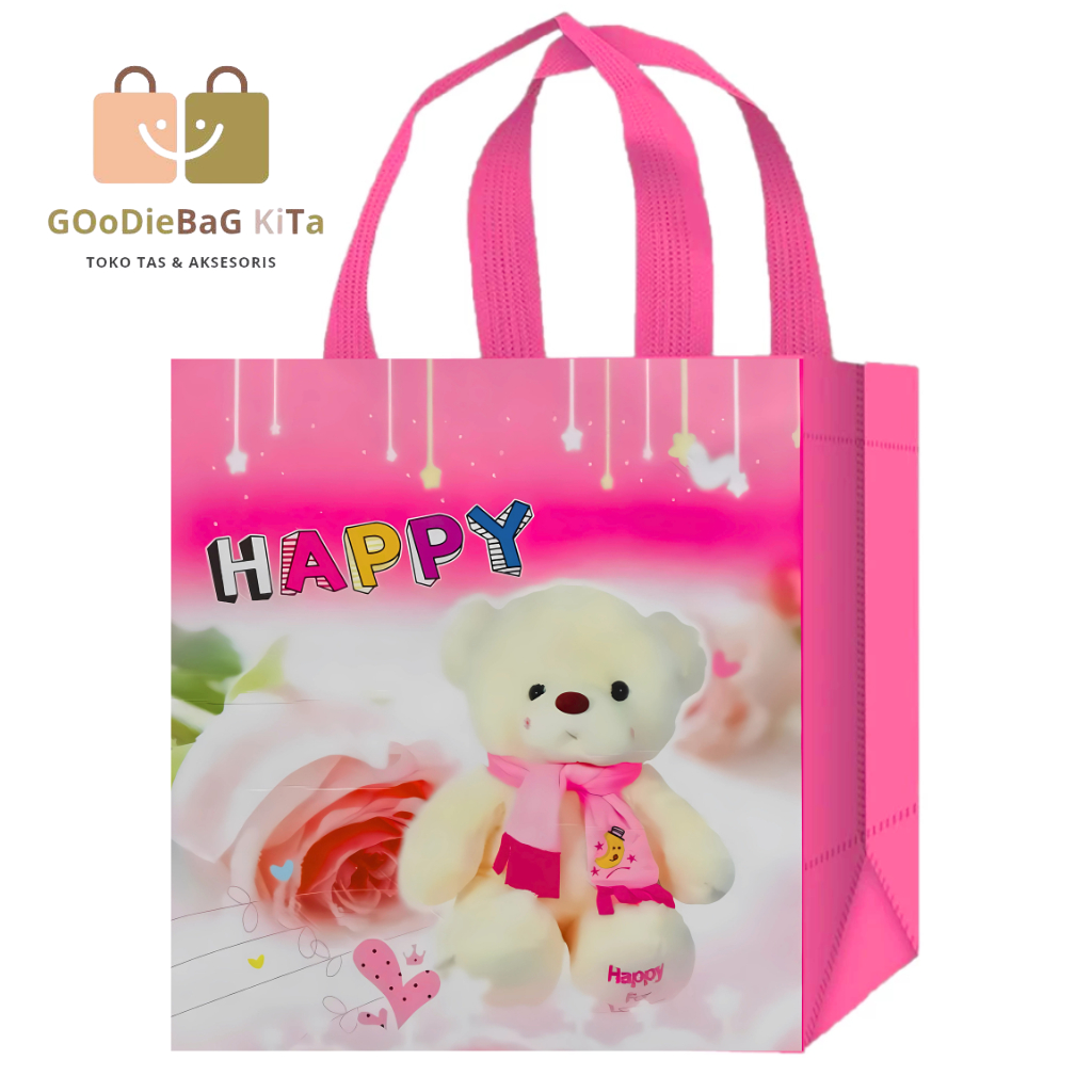

Tas Kado Ulang Tahun Anak/Tas hadiah kartun yang praktis/Tas souvenir premium/Goodie Bag/terlaris