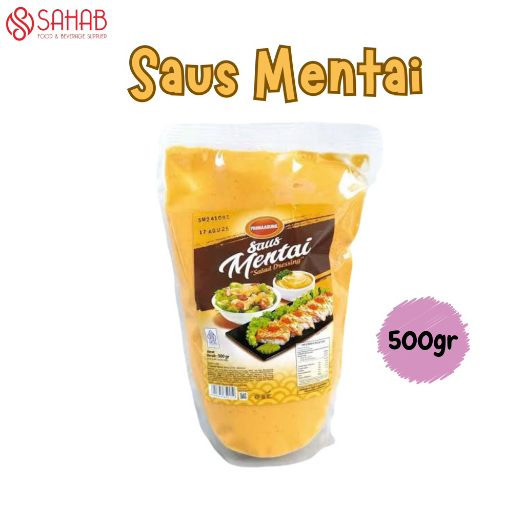Saus Mentai Prima Agung/Saus Mentai/Saus Mentai 500gr