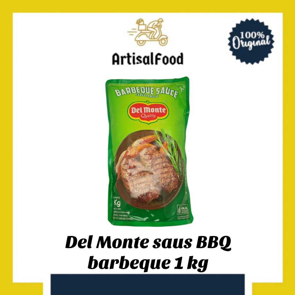 

Delmonte Barbeque Sauce 1 kg Saus BBQ Saos Barbecue