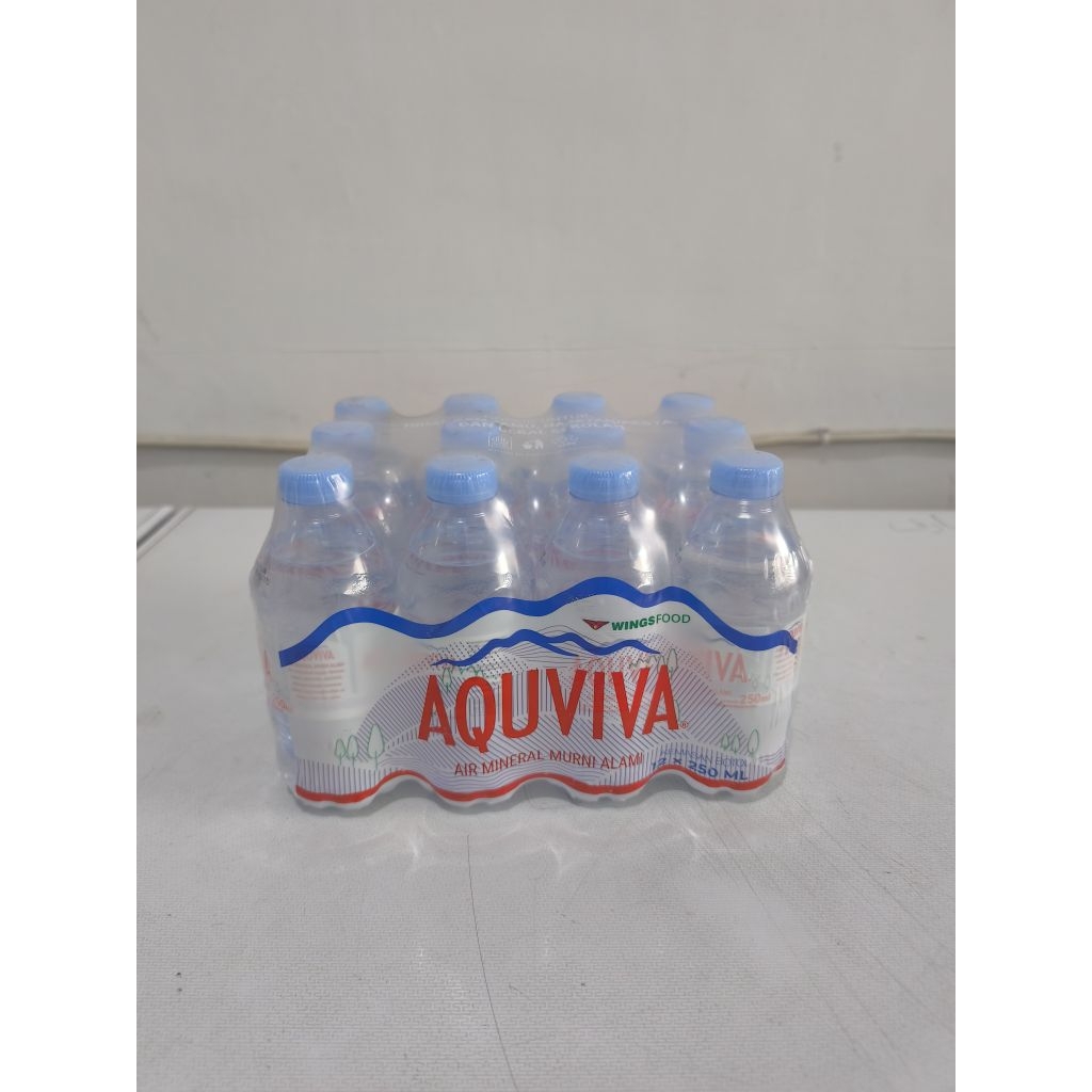 Air Mineral Aquviva Botol Kecil 12 x 250 ml