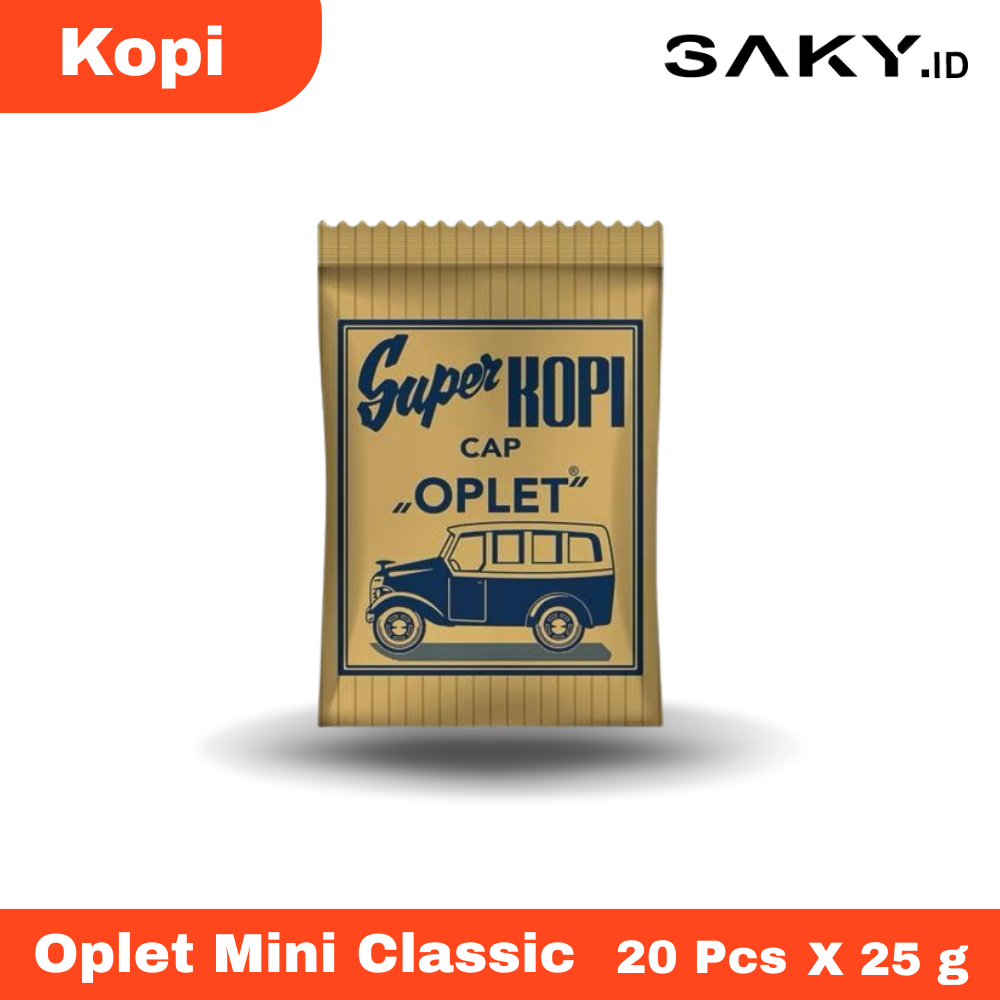 

Kopi Oplet Mini Classic 1 Pack Isi 20 Sachet