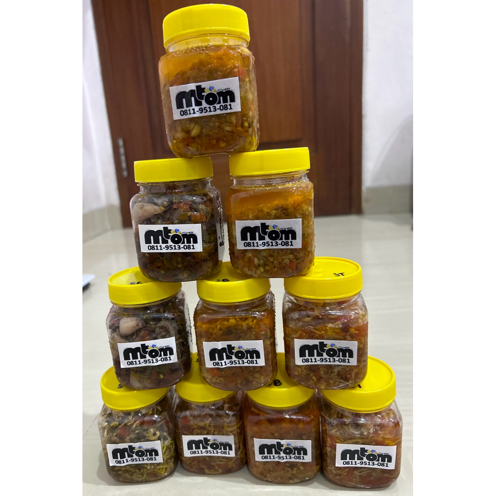 

sambal bawang, sambal cumi, sambal teri