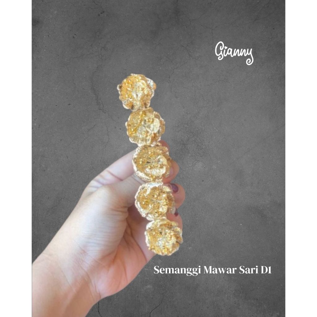 Semanggi Mawar Sari/Aksesoris Hairdo / Semanggi Bali / Aksesoris Bali