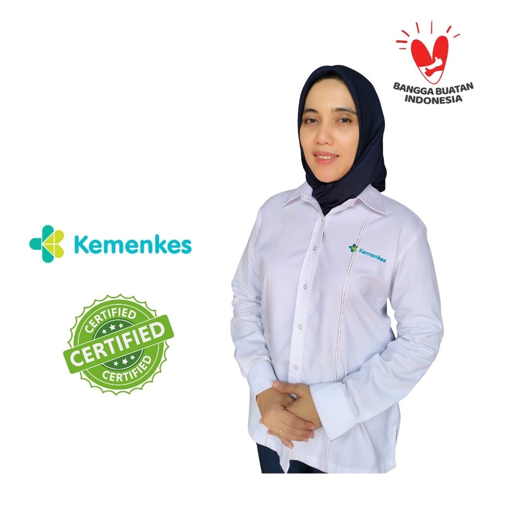 Seragam ASN Kemenkes Putih