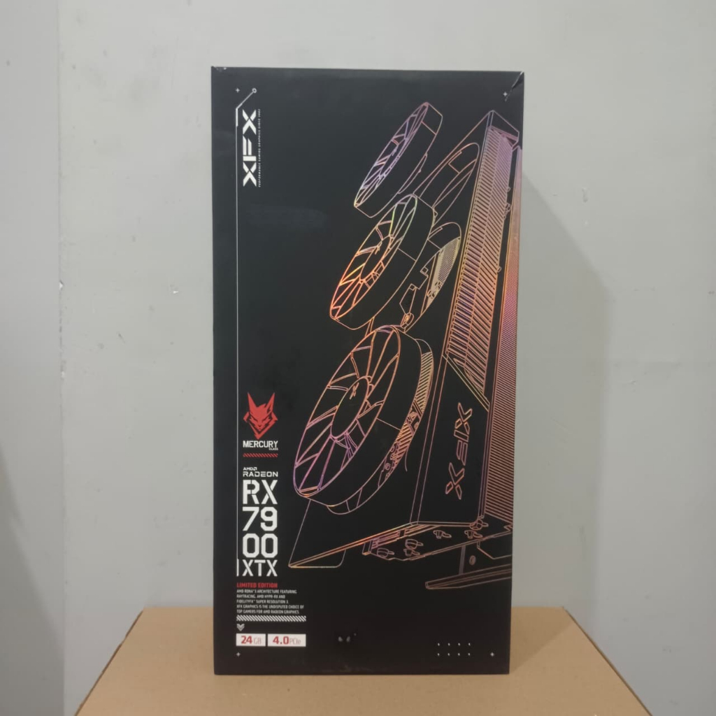 VGA XFX Mercury AMD Radeon RX 7900 XTX Magnetic Air Gaming 24GB GDDR6 / RX 7900 XTX New
