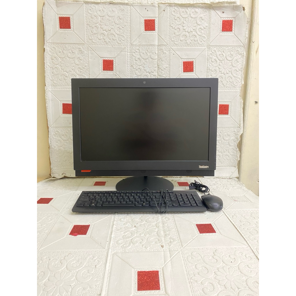 PC AIO ALL IN ONE LENOVO CORE I5 6400 RAM 8GB SSD 256gb MURAH  SIAP PAKAI