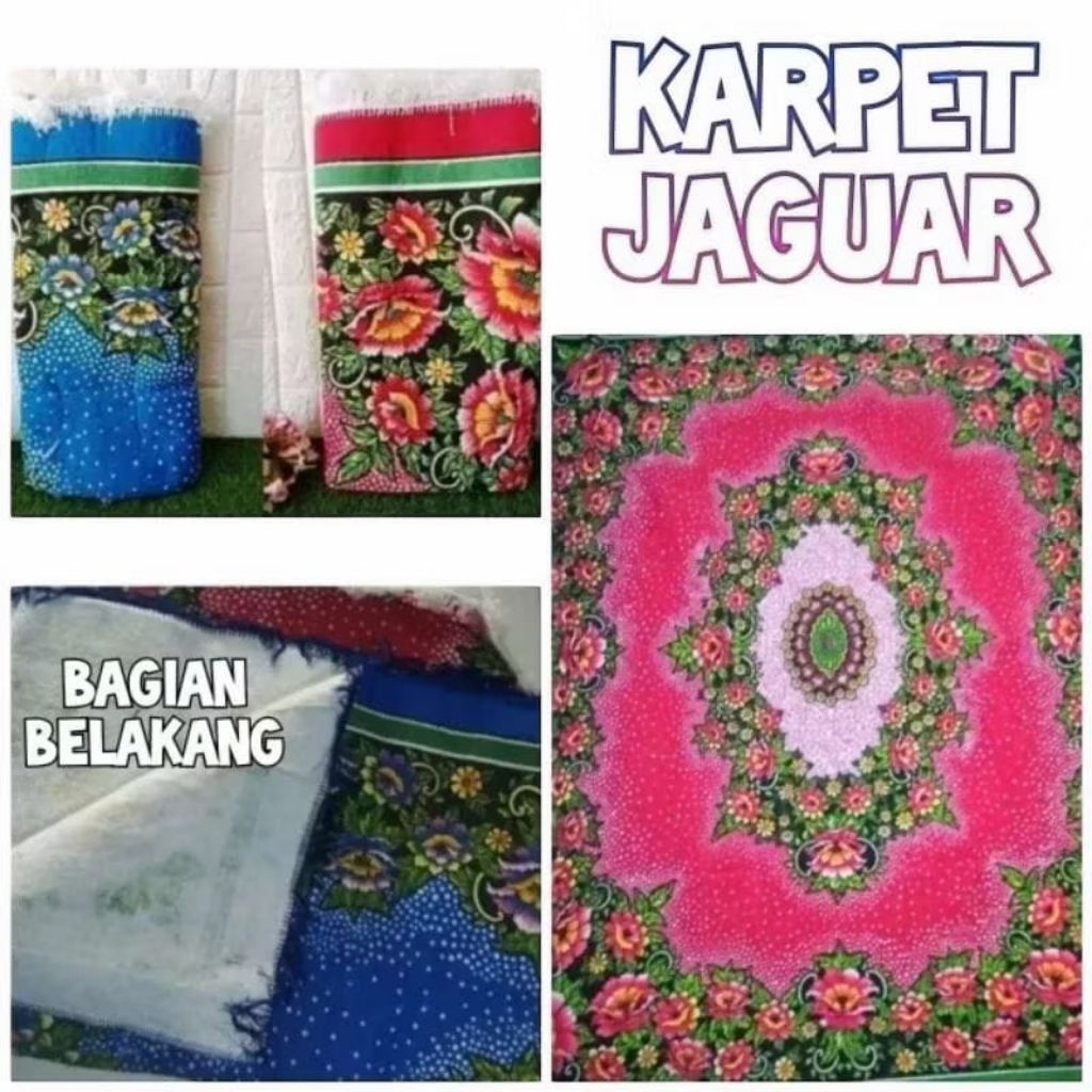 PROMO Karpet permadani merk jaguar jumbo Tebal