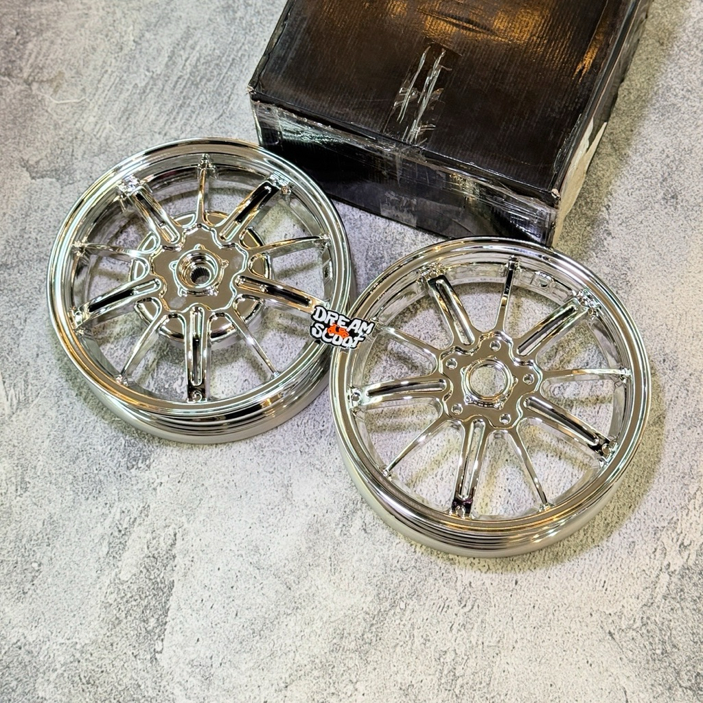 Velg Nobrand Drag Chrome Ring 12 Vespa Sprint Vespa Primavera Vespa S Vespa LX Vespa Matic Velg Vesp