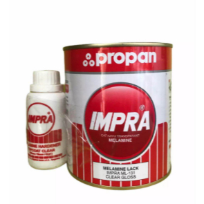 IMPRA MELAMINE ML 131 TOPCOAT + HARDENER (2 KOMPONEN) 1Kg IMPRA CLEAR GLOSS 131 IMPRA CLEAR DOFF 131