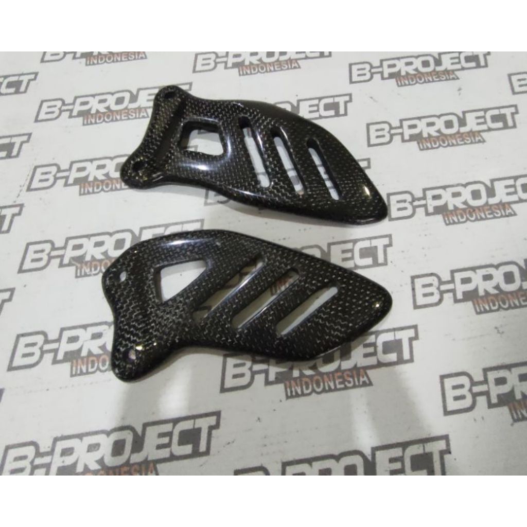 Cover Footstep Suzuki GSX 600 GSX 750 Carbon Kevlar