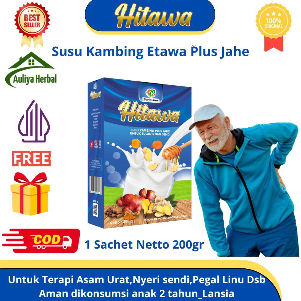 

[COD]HITAWA SUSU KAMBING KHUSUS UNTUK TULANG