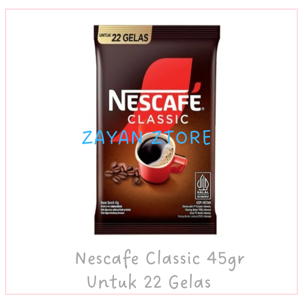 Nescafe Classic Bag 45gr