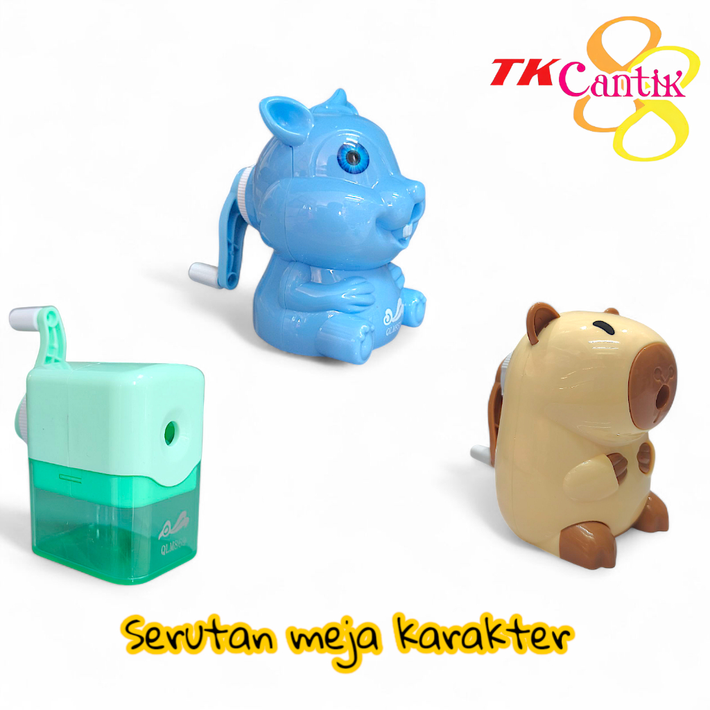 

Serutan Pensil Karakter - Rau meja Karakter lucu